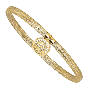 Sun Charm Stretch Bangle