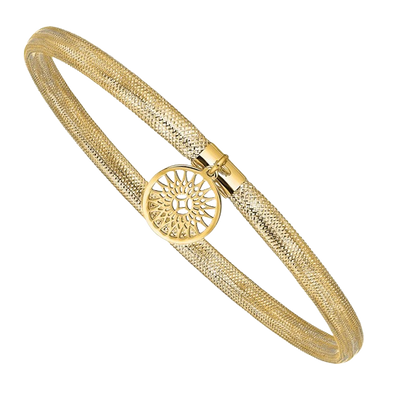 Sun Charm Stretch Bangle