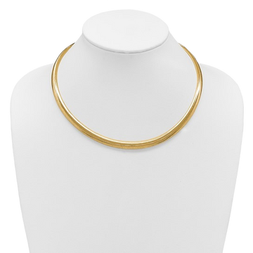 Graduated Stretch Necklace in 14K yellow gold
