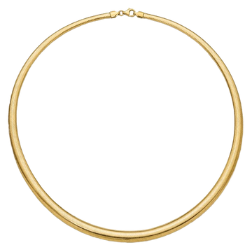 Graduated Stretch Necklace in 14K yellow gold