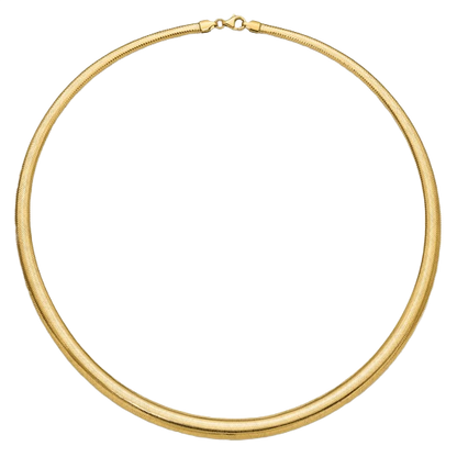 Graduated Stretch Necklace in 14K yellow gold