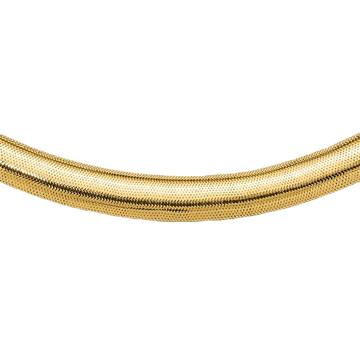 Graduated Stretch Necklace in 14K yellow gold