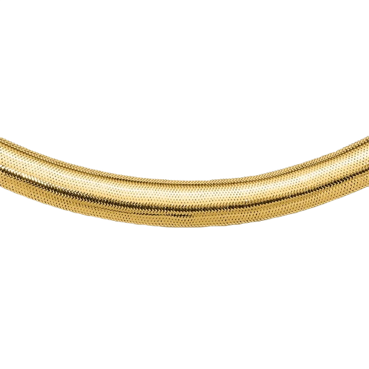 Graduated Stretch Necklace in 14K yellow gold