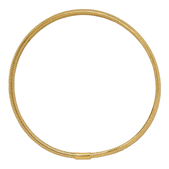 Stretch Slip-On Bracelet in 14K yellow gold