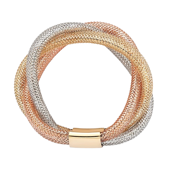 Flexible Mesh Ring in 14K yellow gold