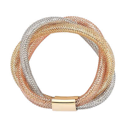 Flexible Mesh Ring in 14K yellow gold