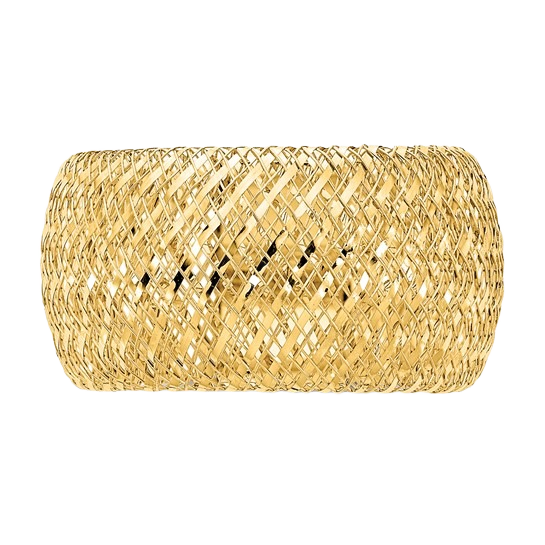 Wide Mesh Stretch Ring
