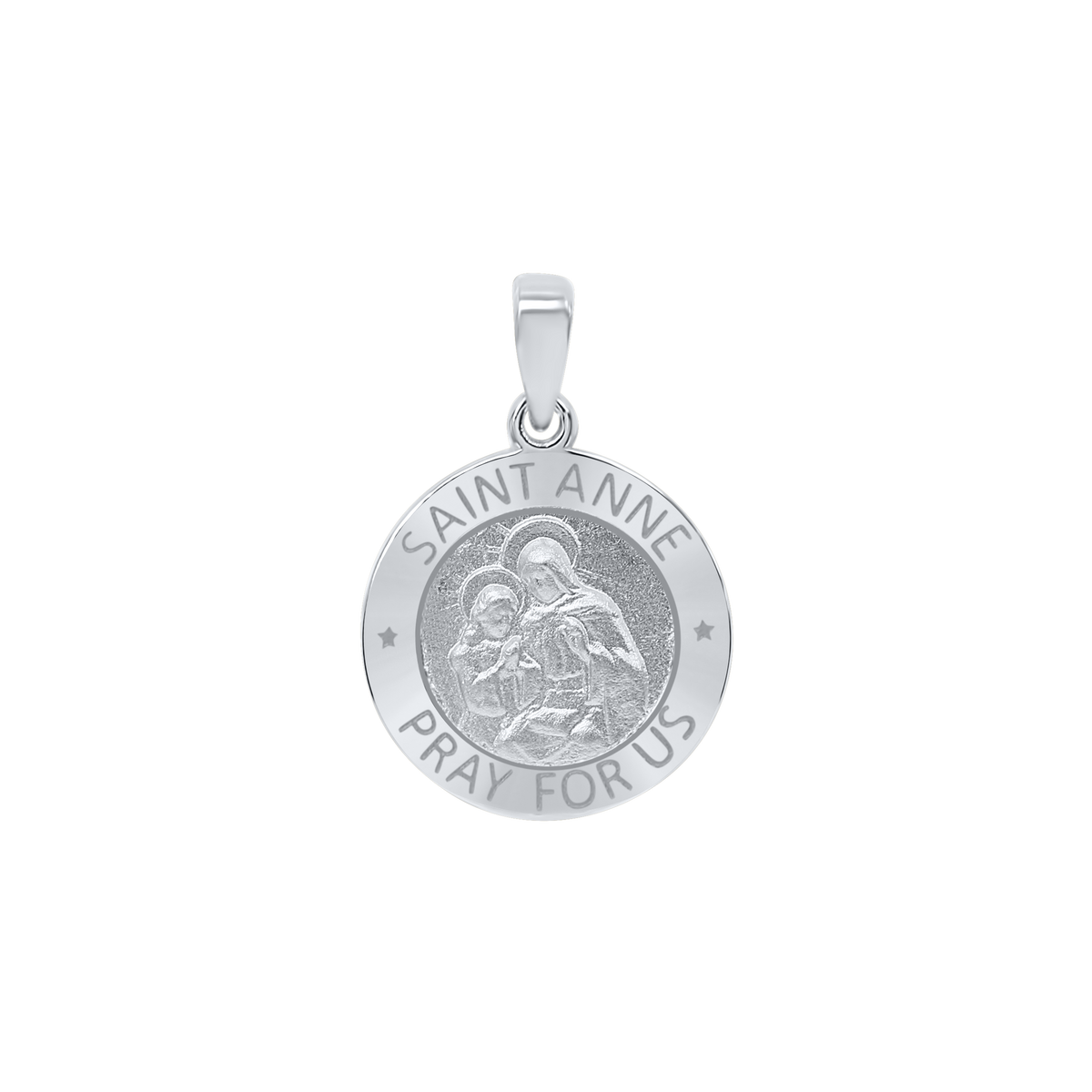 St.-Anna-Medaille aus Sterlingsilber – Santa Ana