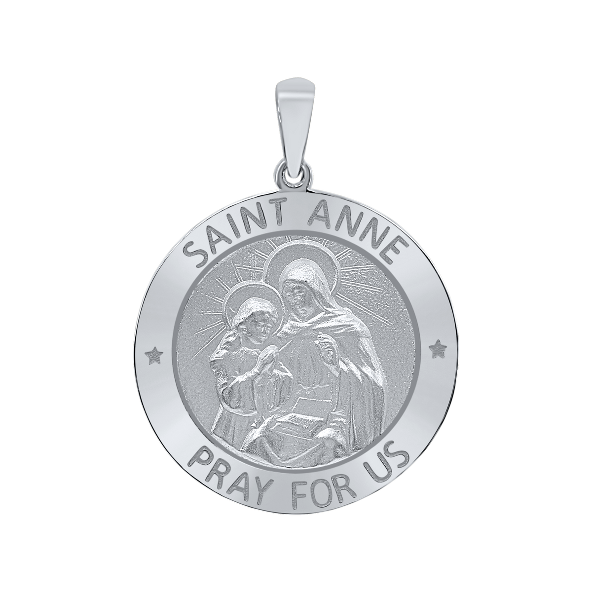 St.-Anna-Medaille aus Sterlingsilber – Santa Ana
