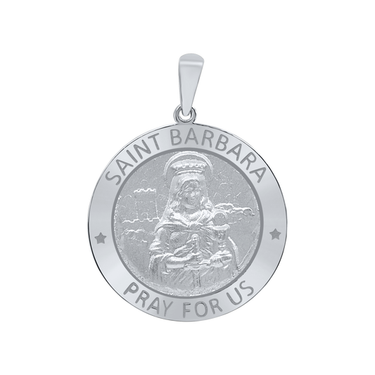 Saint Barbara Medallion- Santa Bárbara