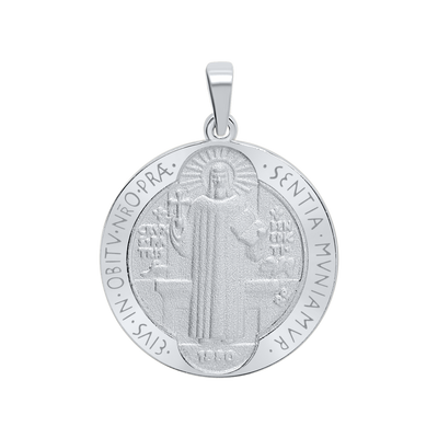 Pope Benedict XVI Medallion- Papa Benedicto XVI in sterling silver