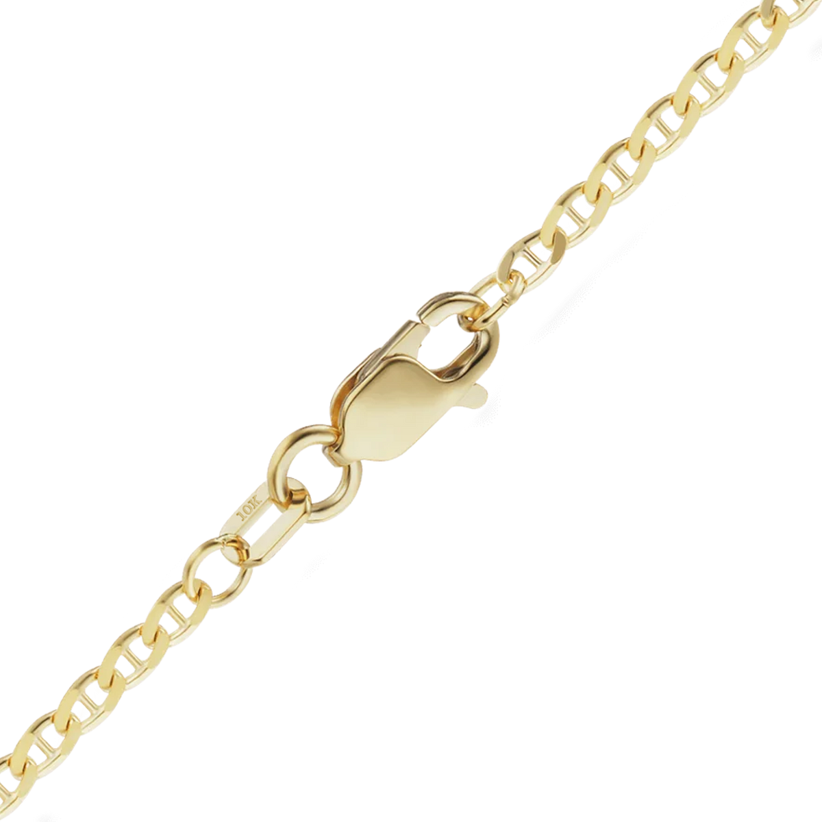 Finished Mariner Bracelet in 10K Yellow Gold - Point West Pavilion