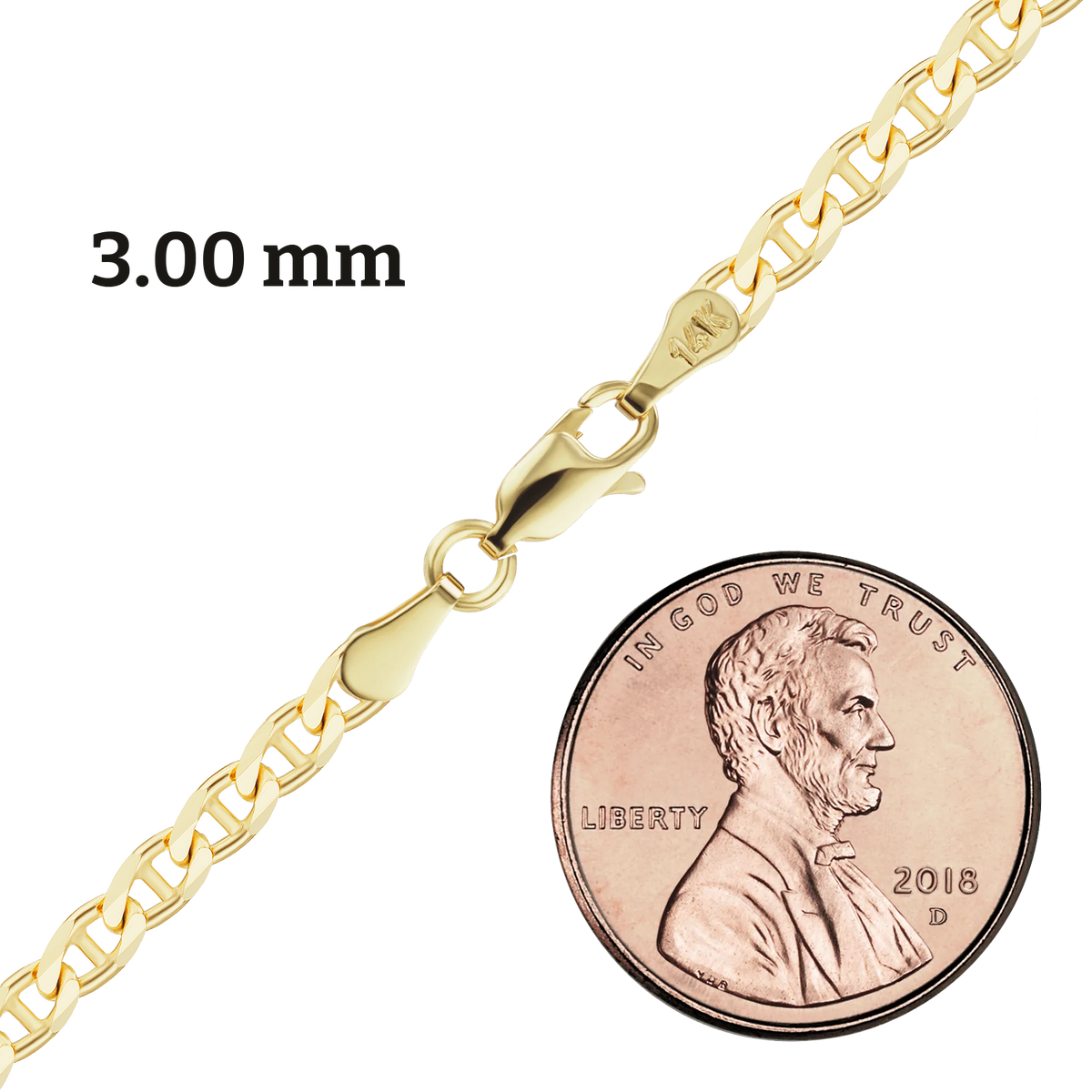 Mariner Curb Anklet