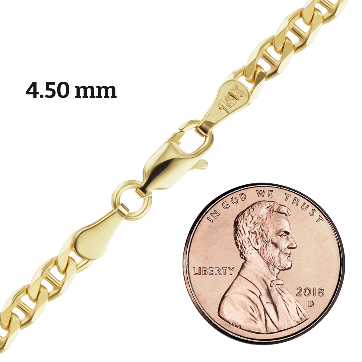 Mariner Curb Anklet