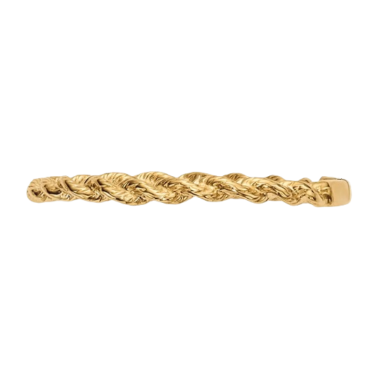 14K Gold Twisted Rope Ring