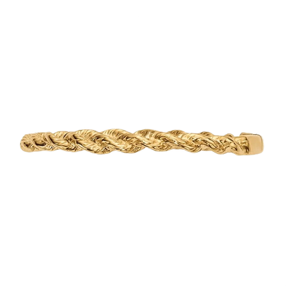 14K Gold Twisted Rope Ring