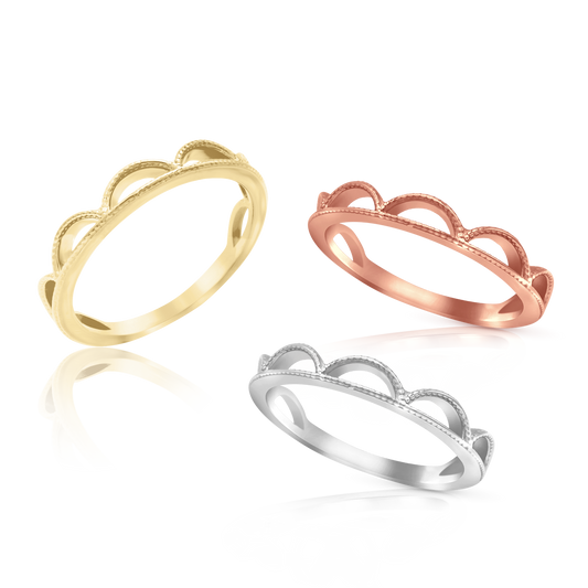 Scalloped Ring