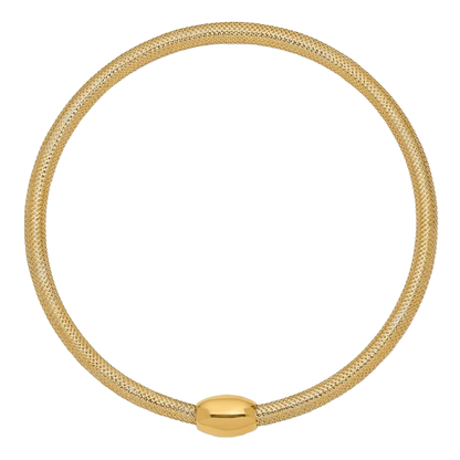 Woven Mesh Slip-On Bracelet, 3mm