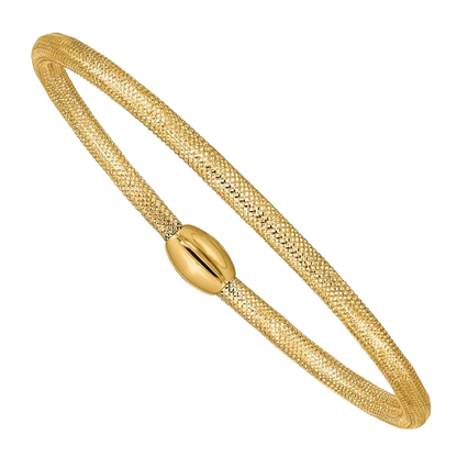 Woven Mesh Slip-On Bracelet, 3mm
