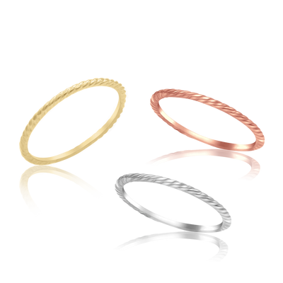 Thin Twist Ring