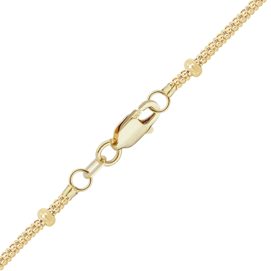 Stud Birdcage Bracelet in 14K yellow gold