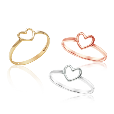 Open Heart Ring