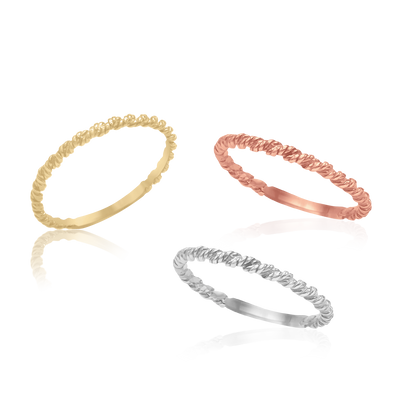Twisted Rope Ring