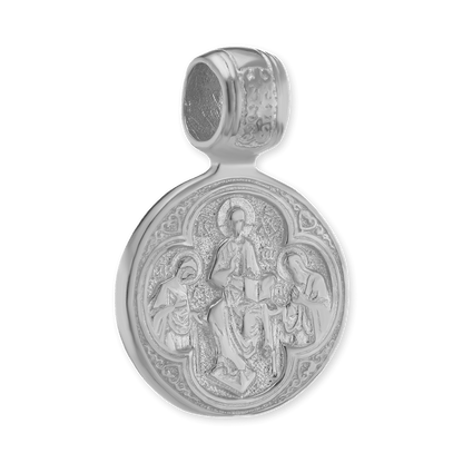 Resurrection Byzantine Double-Sided Pendant