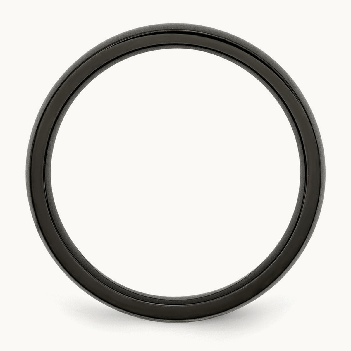 IP-plated Polished Band — 4mm