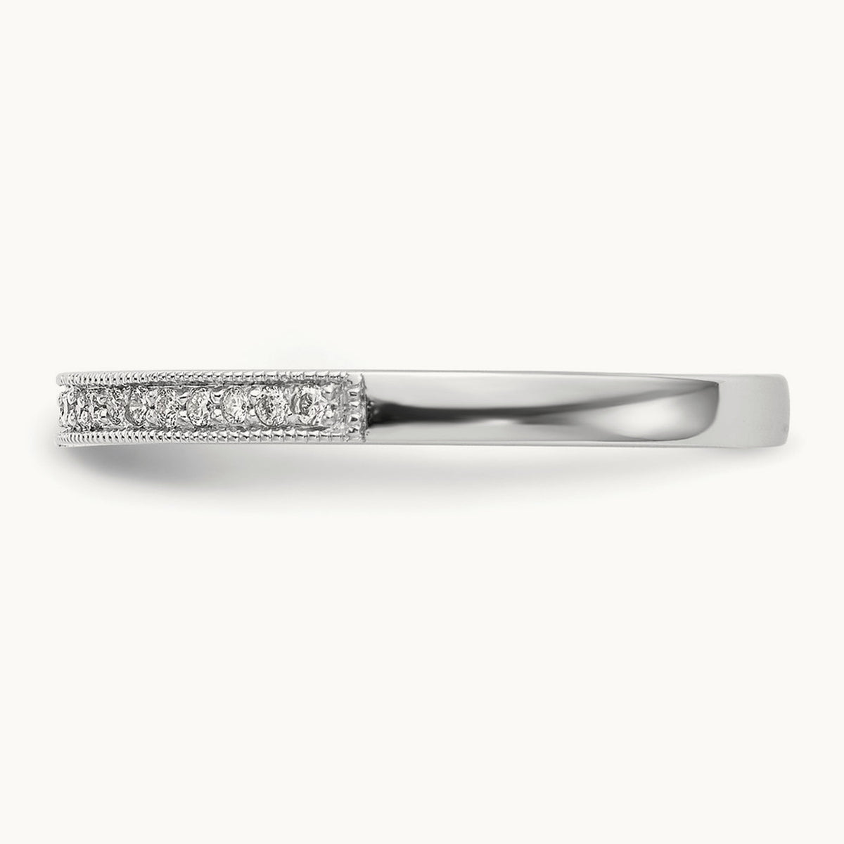 Diamond Band, 14K White Gold