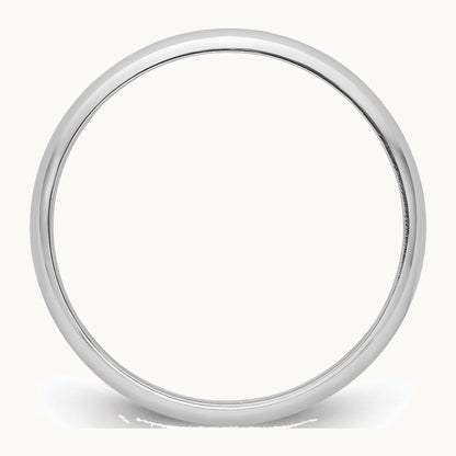 Half-Round Featherweight Band — 3mm