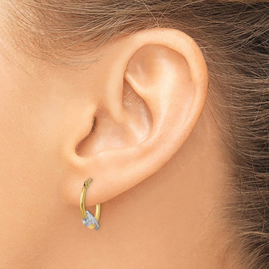 & Dolphin Hoop Earrings — photo set