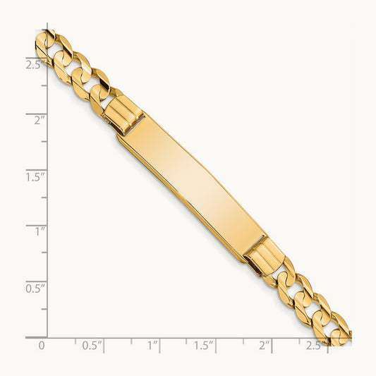 Curb ID Bracelet, 14K