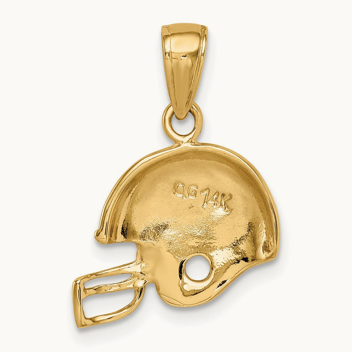 Football Helmet Pendant — 20mm