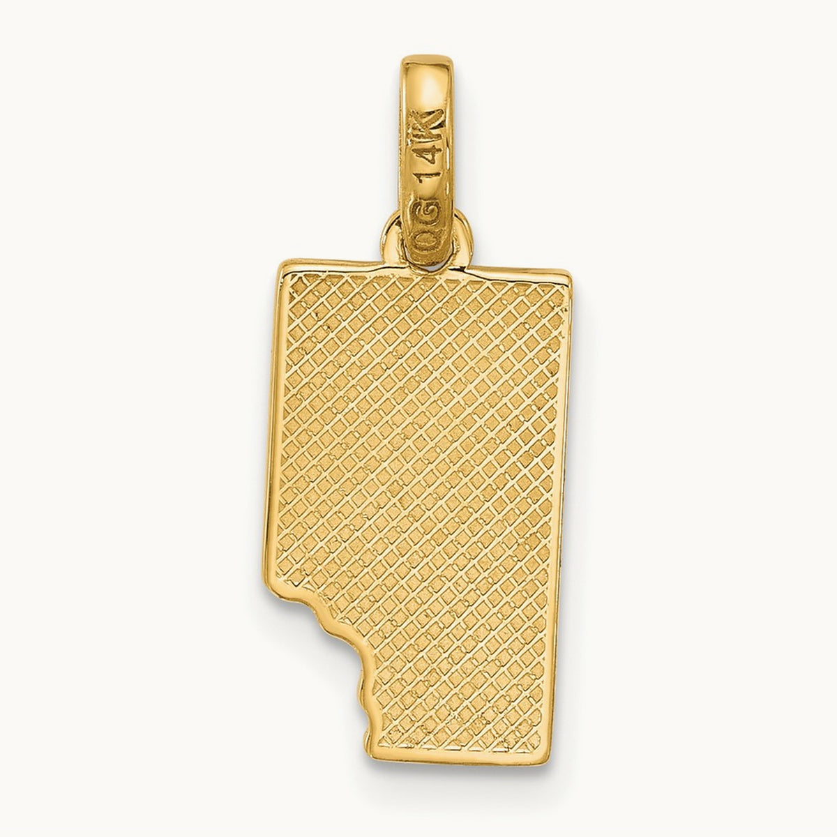 Fancy Chocolate, 14K Yellow Gold