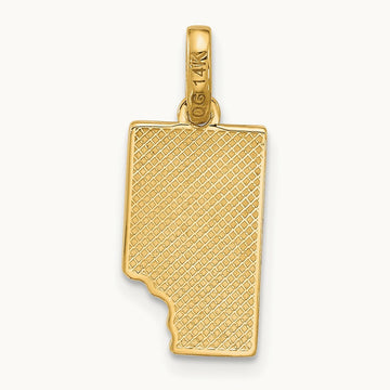 Fancy Chocolate, 14K Yellow Gold