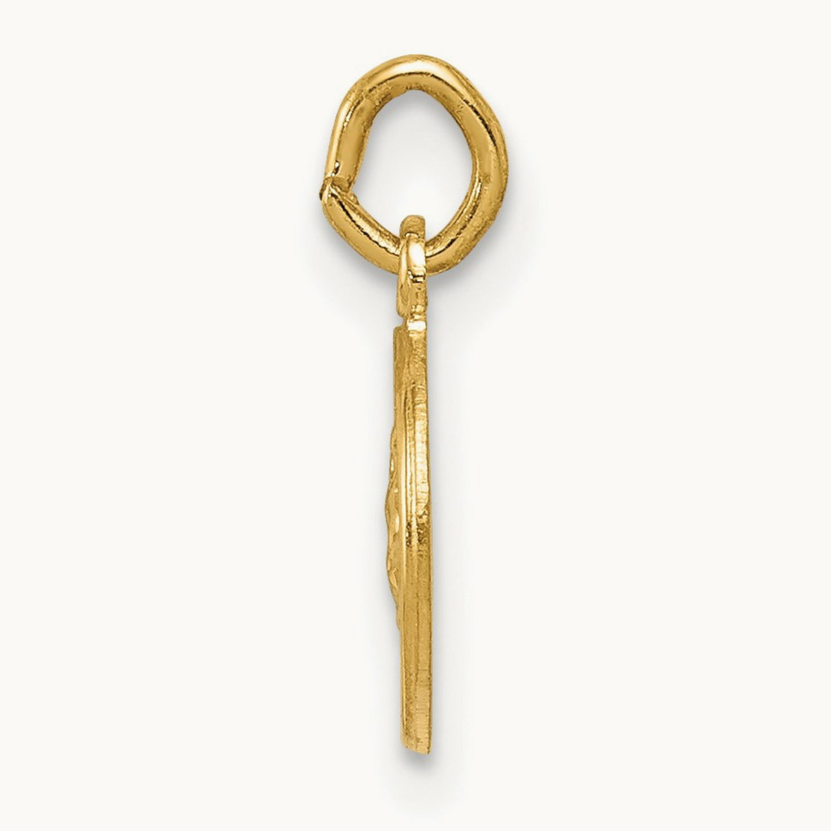 Saint Christopher Medal Charm, 14K