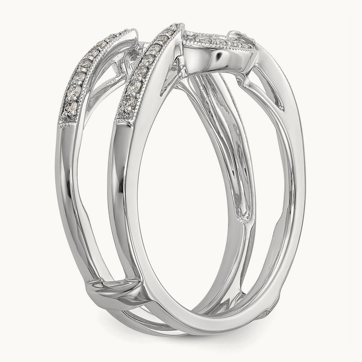 Diamond Guard, 14K White Gold