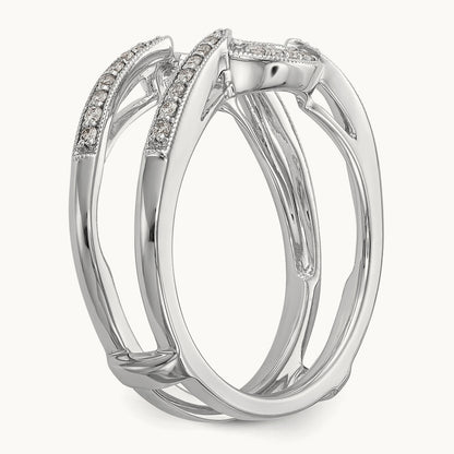 Diamond Guard, 14K White Gold
