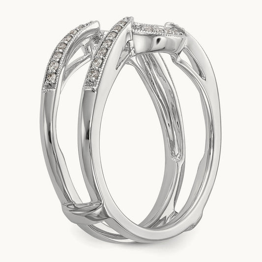 Diamond Guard, 14K White Gold