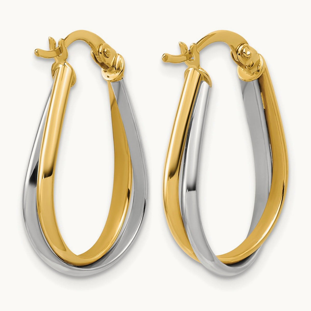 w/ Twisted Hoop Earrings — Leslie's — 23.7mm