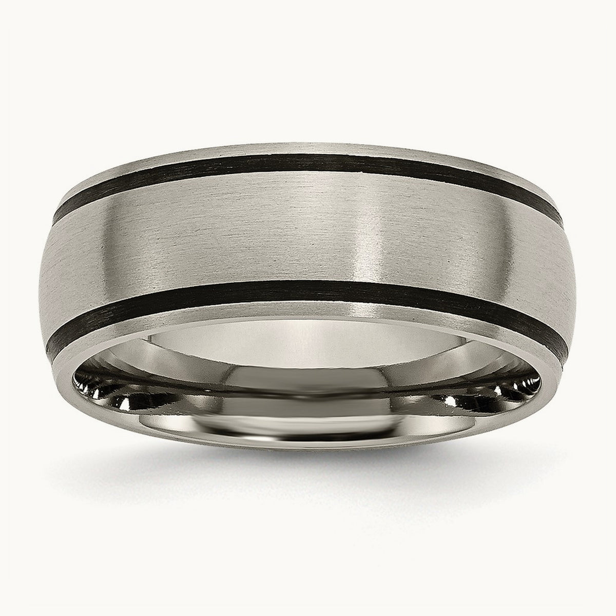 Brushed with Black Rubber Band — 7