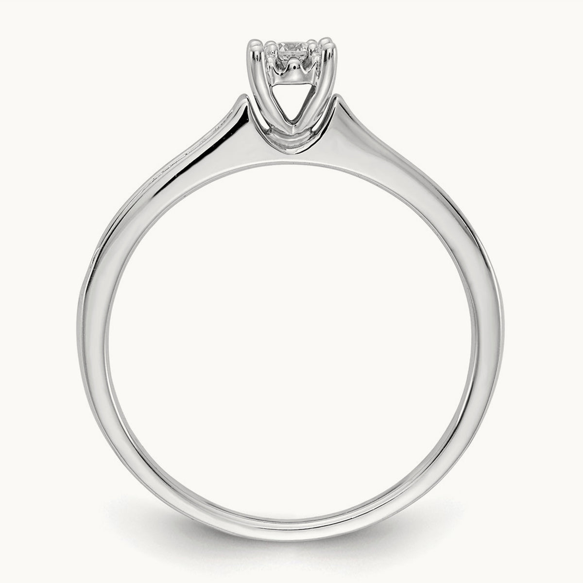 Diamond Ring, 14K White Gold