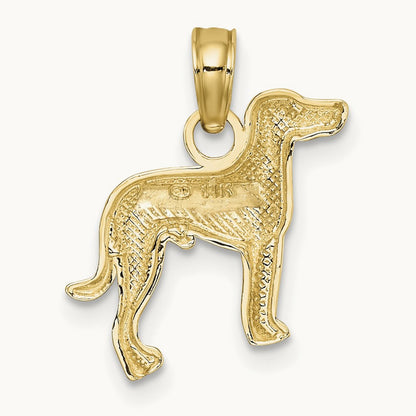 Polished Dog Charm — photo set