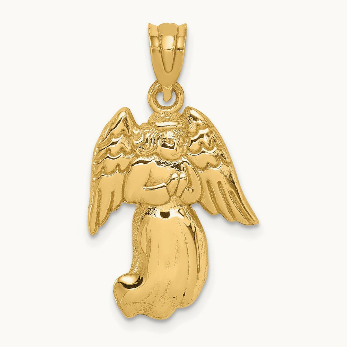 Polished Angel Charm — photo set