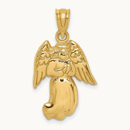 Polished Angel Charm — photo set
