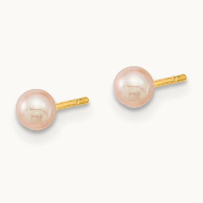 Butterfly FW Cultured Pearl and Hoop 3 Pair Earrings Set, 14K