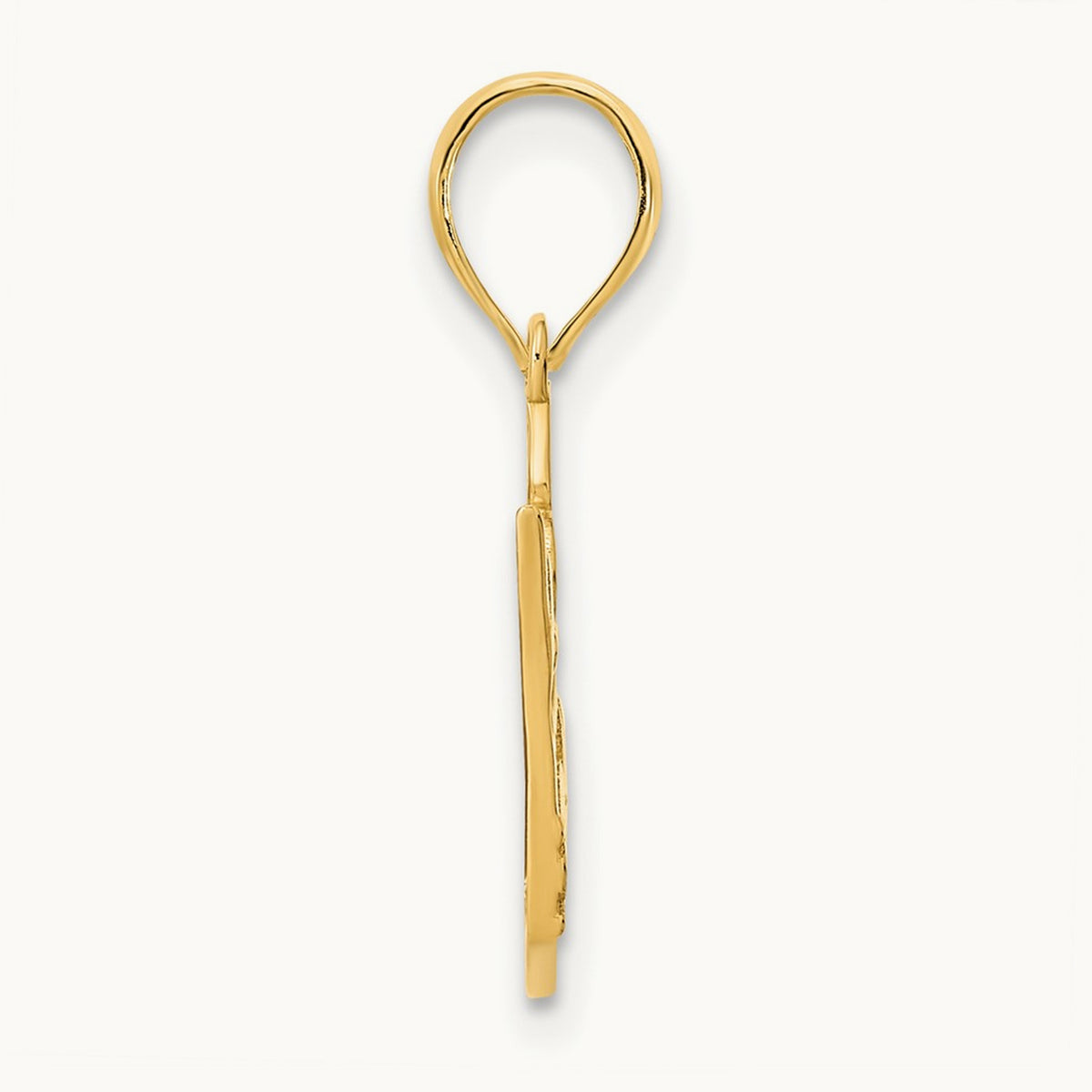 15 Crown Pendant, 14K