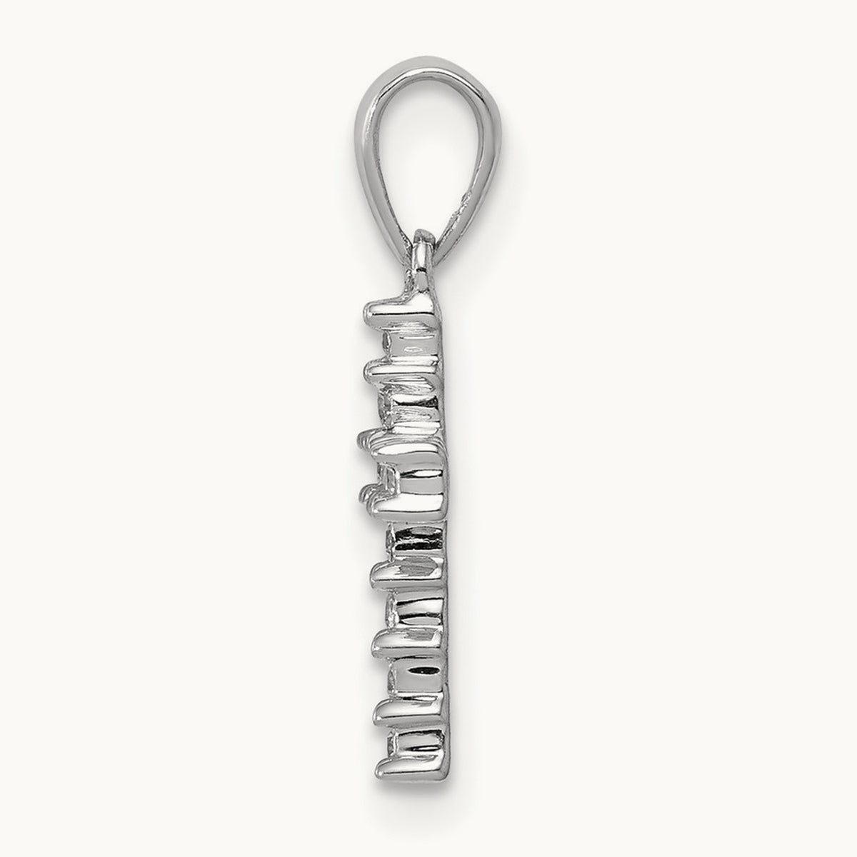 1/20ct. Diamond Latin Cross Pendant — photo set