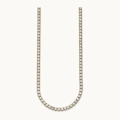 Straight Tennis Necklace, 27 1/4-36 ct Lab-Grown Diamond